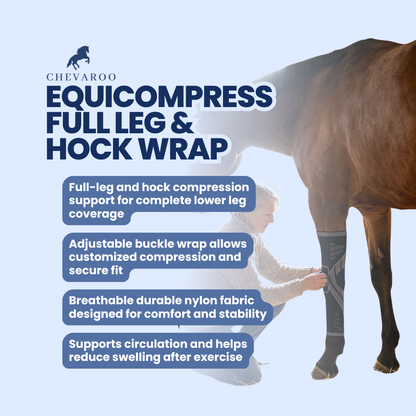 Chevaroo EquiCompress Full Leg & Hock Wrap
