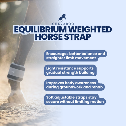 Chevaroo Equilibrium Weighted Horse Strap