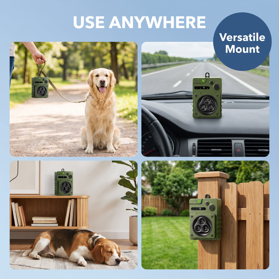 Chevaroo Ultrasonic Deterrent Anti-Barking Device