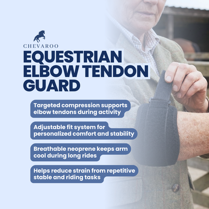 Chevaroo Equestrian Elbow Tendon Guard