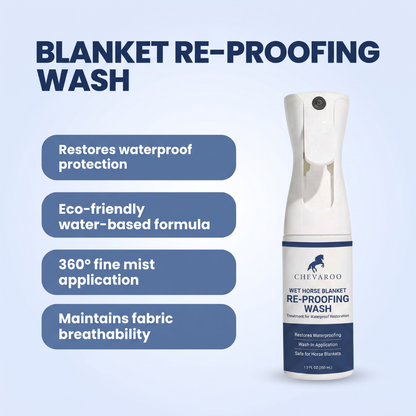 Chevaroo Wet Horse Blanket Re-Proofing Wash Treatment