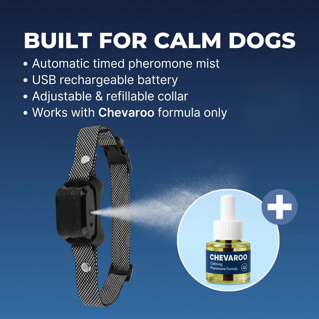 Chevaroo Dog Pheromone Anti-Barking/Calming Collar