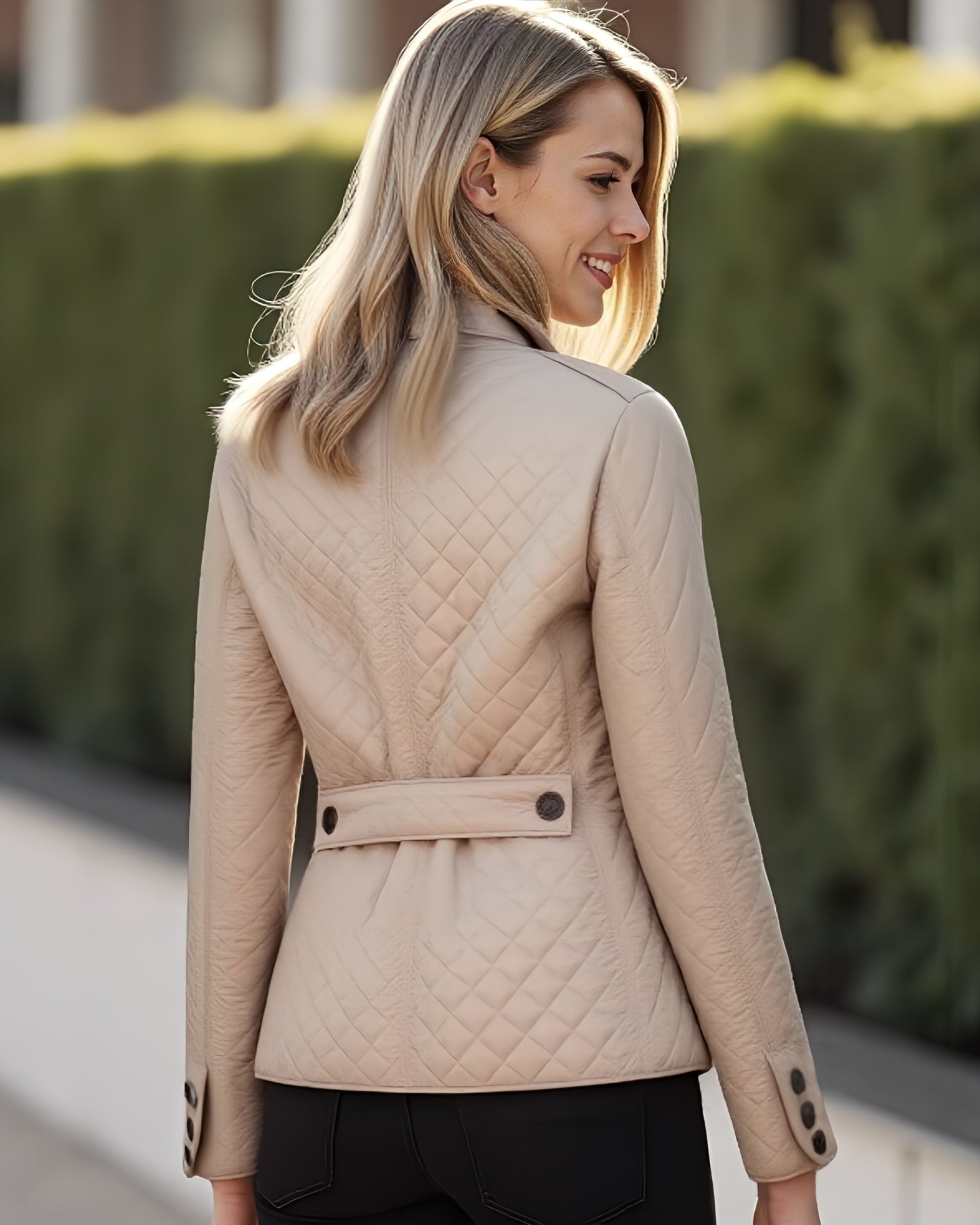 Equestrian Quilted Coat