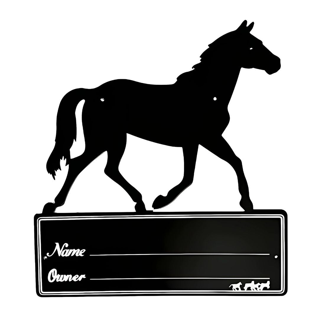 Chevaroo Metal Horse Tag