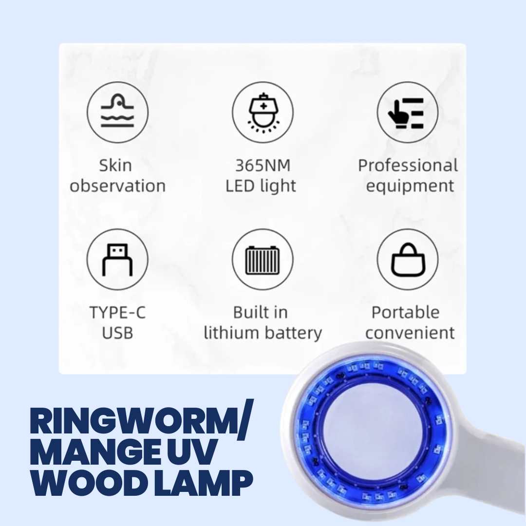 Chevaroo Dog & Cat Ringworm & Mange UV Wood Lamp