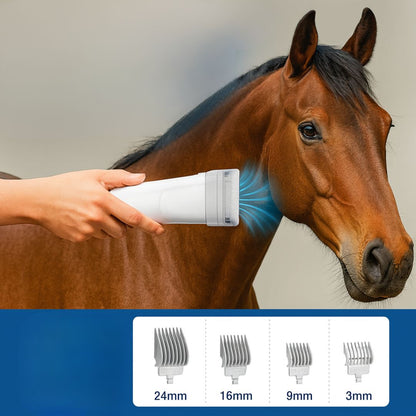 Chevaroo 5-in-1 Vacuum Horse Brush