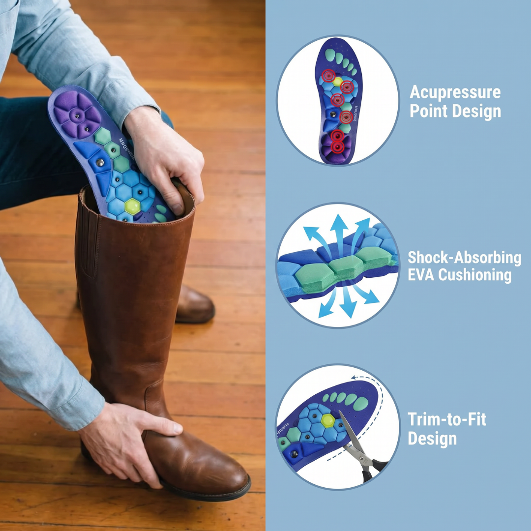Chevaroo Ride-All-Day Kinetic Insoles