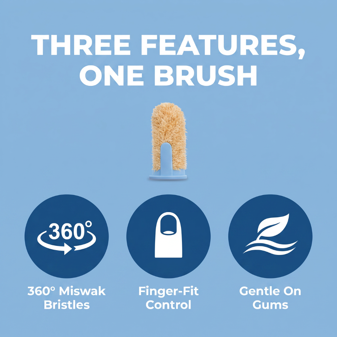 Chevaroo Dog 360 Miswak Toothbrush