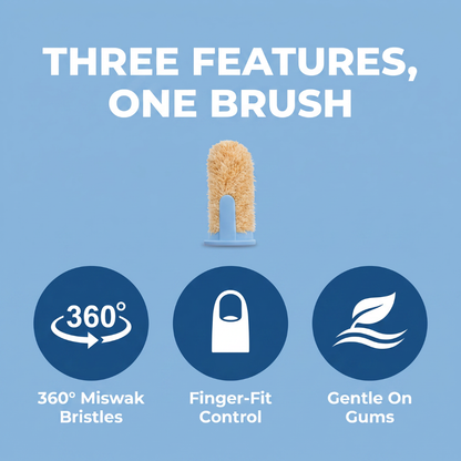 Chevaroo Dog 360 Miswak Toothbrush