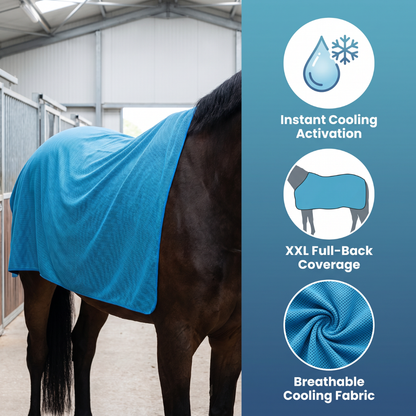 EquiOptimus Horse Back Cooling XXL Towel