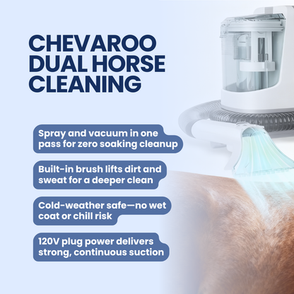 Chevaroo Dual Horse Cleaning