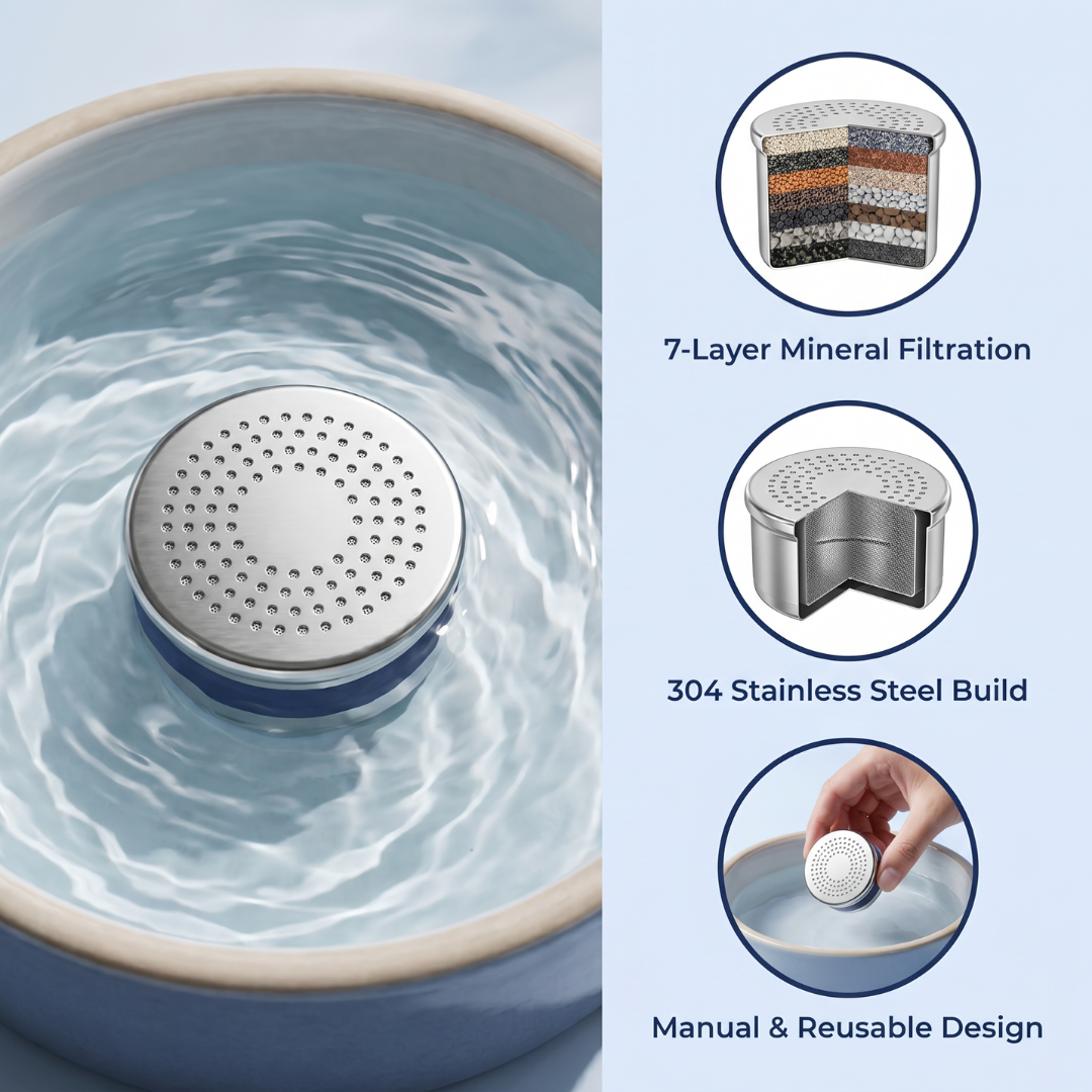 Chevaroo Dog Hydrogen Mineral Water Filter