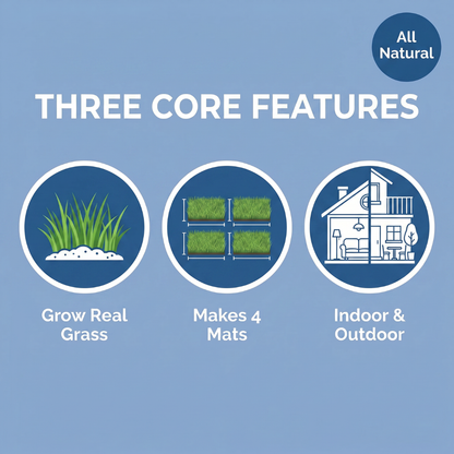 Chevaroo Fresh DIY Indoor & Outdoor Potty Training Grass Mat