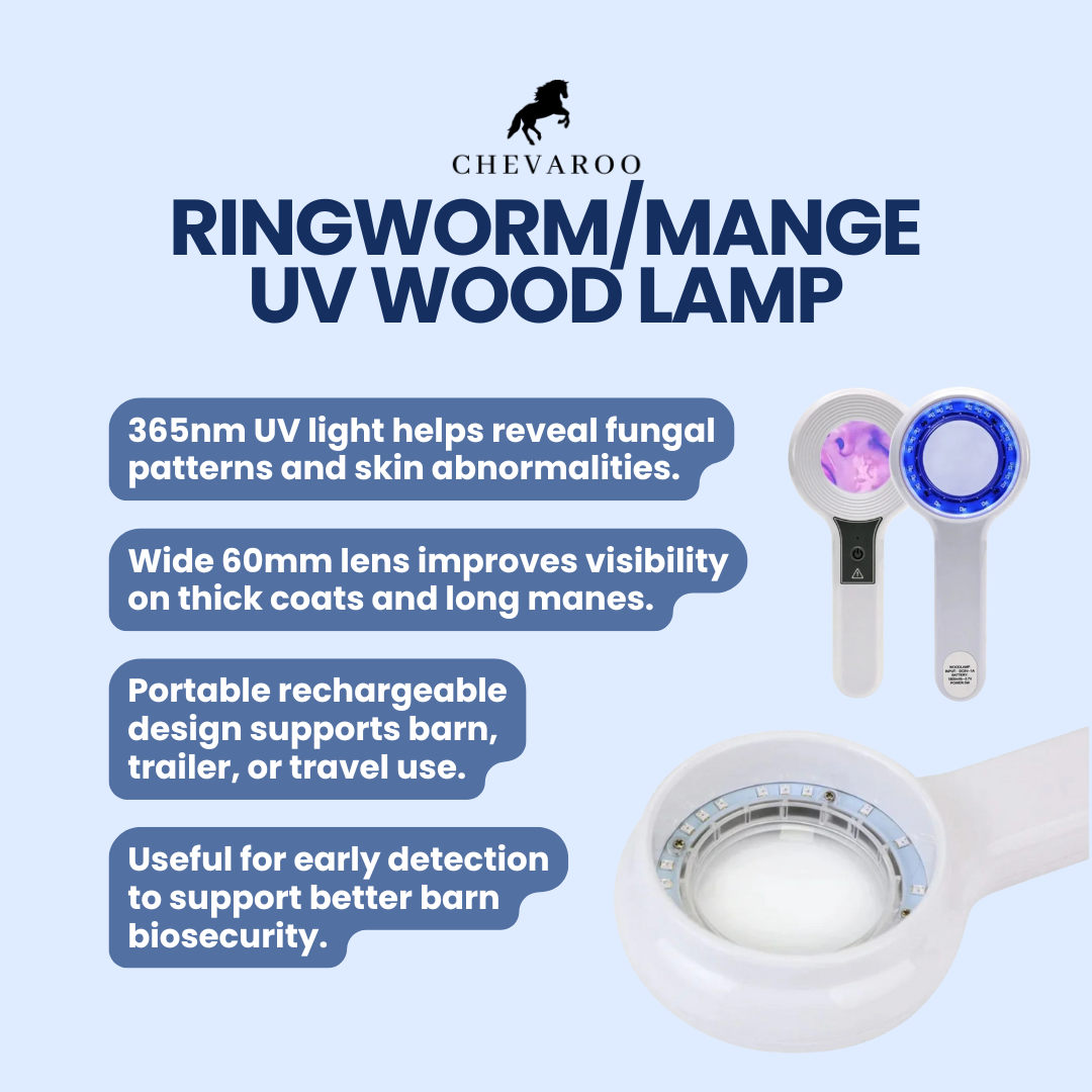 Chevaroo Ringworm/Mange UV Wood Lamp