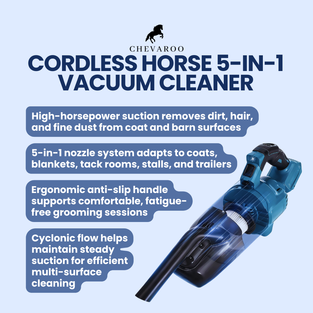 Chevaroo Cordless Horse 5-in-1 Vacuum Cleaner