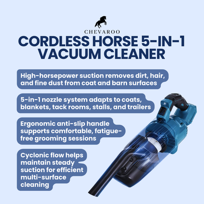 Chevaroo Cordless Horse 5-in-1 Vacuum Cleaner