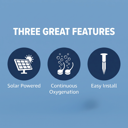Chevaroo Solar Horse Oxygenator Pump