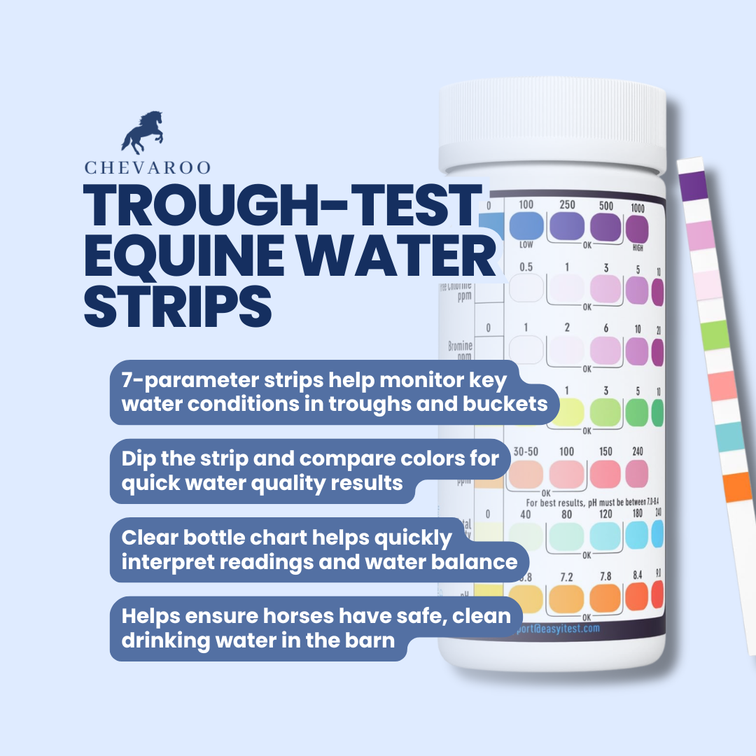 Chevaroo Trough-Test Equine Water Strips
