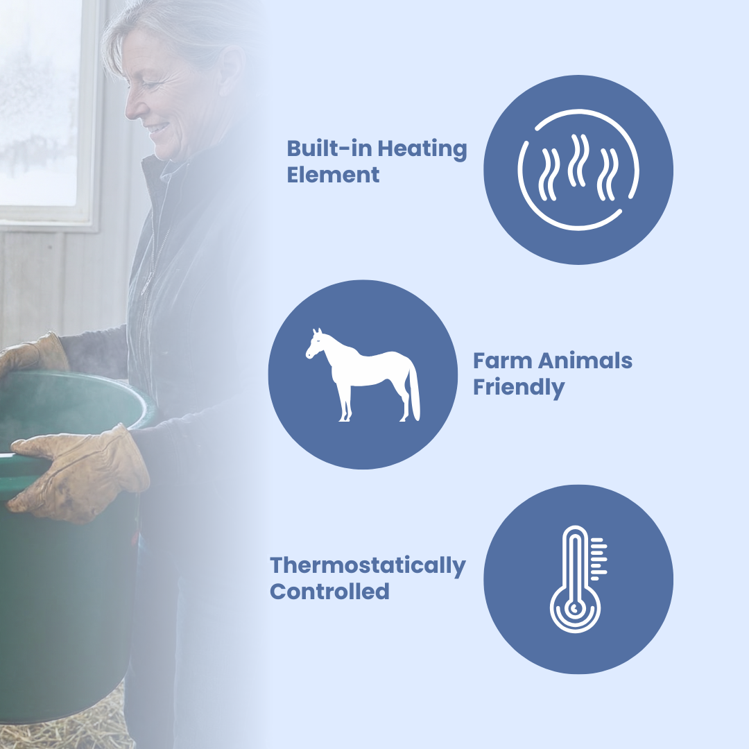 Chevaroo All-Winter Heated Water Bucket