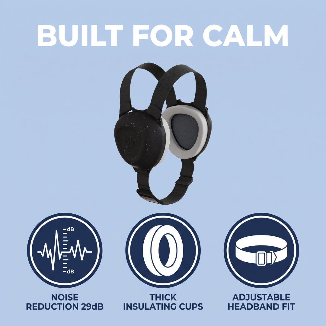 Chevaroo Anti-Barking & Calming Dog EarMuff