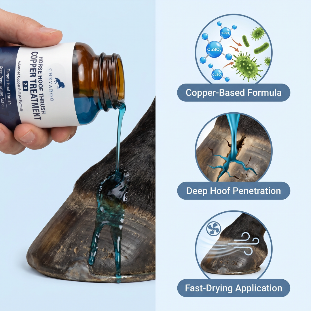 Chevaroo Horse Hoof Thrush Copper Treatment 2.0