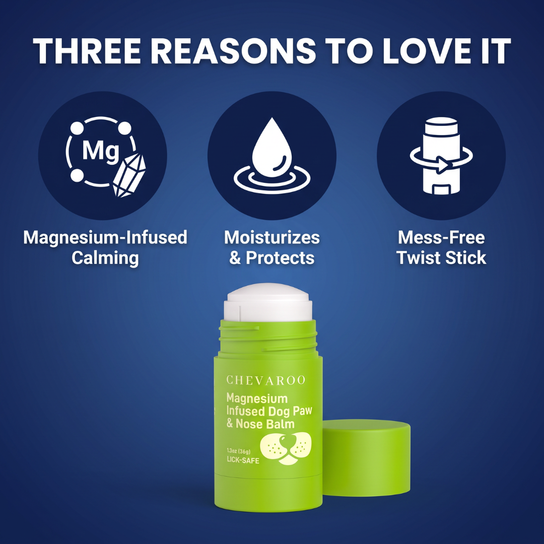 Chevaroo Magnesium Infused Dog Paw & Nose Balm