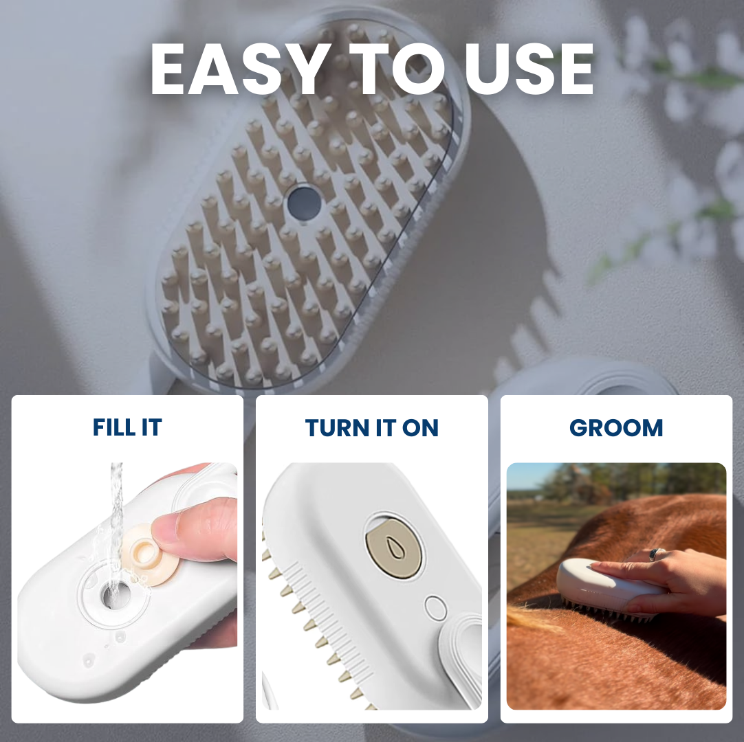 Chevaroo Horse Steam Brush