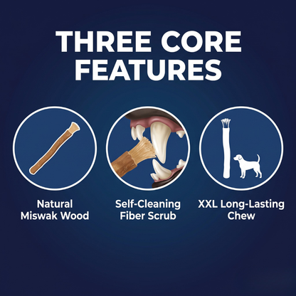 Chevaroo Dog Self-Cleaning XXL Miswak Stick