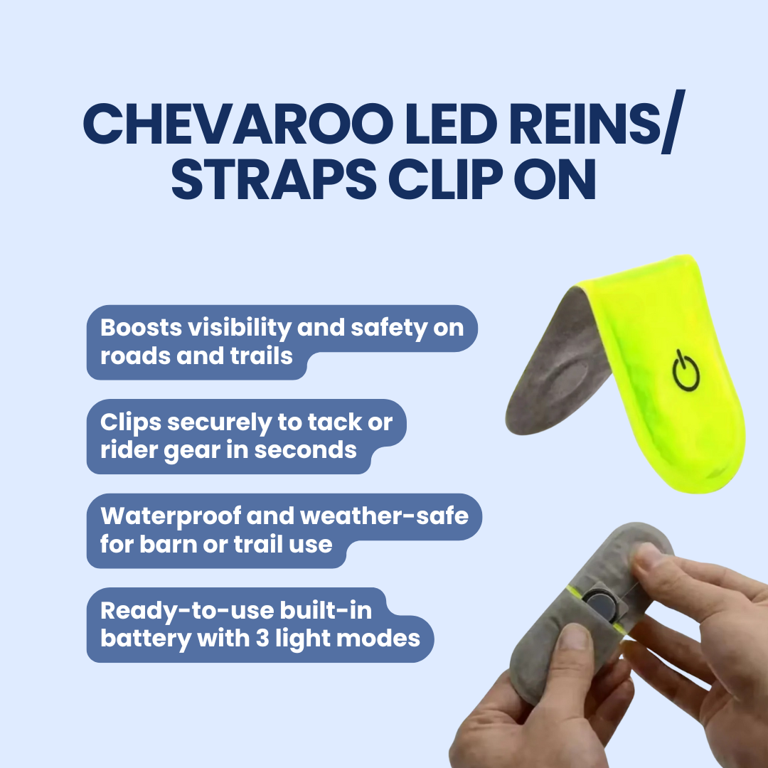 Chevaroo LED Reins/Straps Clip On