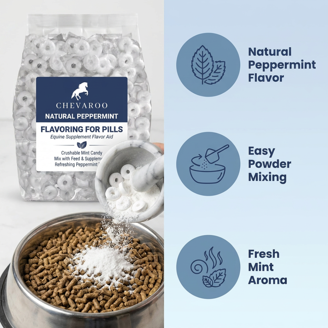 Chevaroo Natural Peppermint Flavoring for Pills
