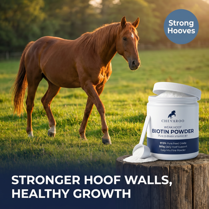 Chevaroo Weak Hoof Horse Pure Biotin Powder