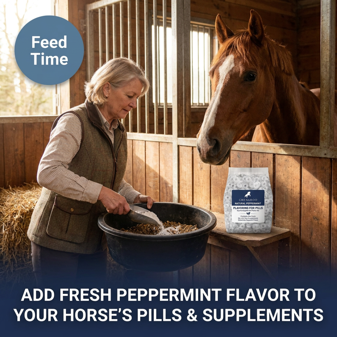 Chevaroo Natural Peppermint Flavoring for Pills