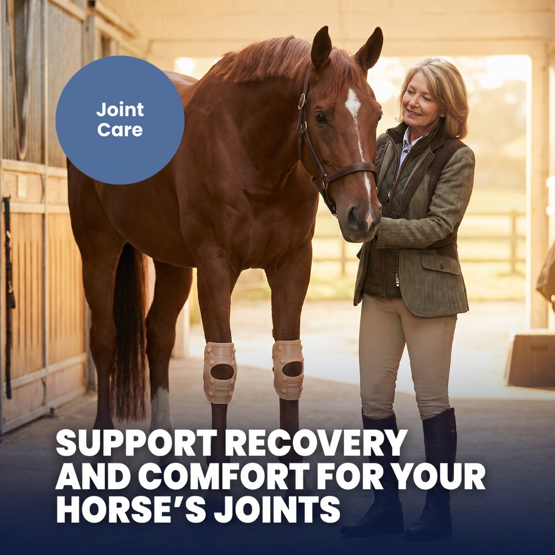 Chevaroo Magnetic Therapy Horse Knee and Hocks Support