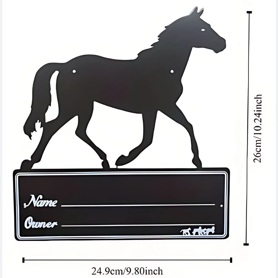 Chevaroo Metal Horse Tag