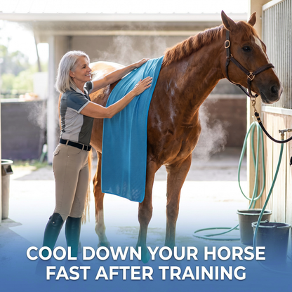 EquiOptimus Horse Back Cooling XXL Towel
