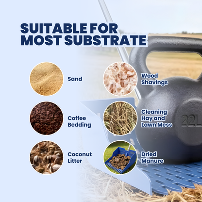 Chevaroo 2-in-1 Shovel Rake