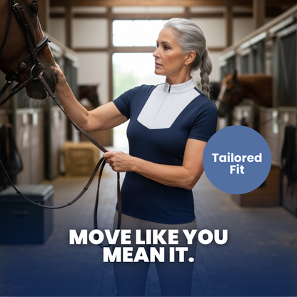 Chevaroo Short Sleeve Riding Top