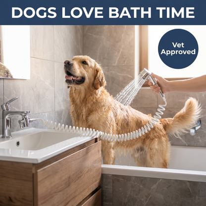 Chevaroo Extended No Leak Pet Bathing Faucet Sprayer