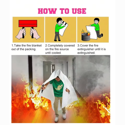 Chevaroo Barn Fire Blanket Extinguisher
