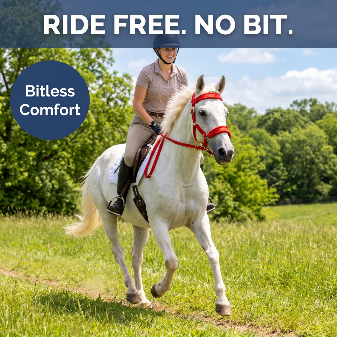 Chevaroo Gentle Nose Padded Bitless Bridle 2.0