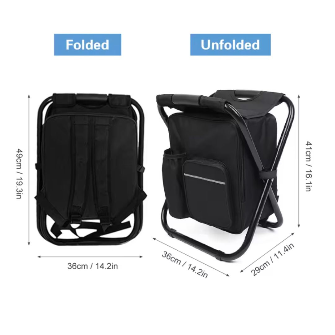 Chevaroo Portable Foldable Backpack Chair