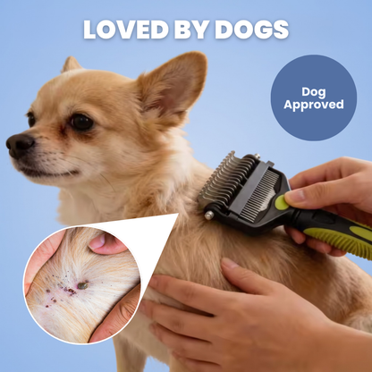 Chevaroo 3-in-1 Dog Grooming Brush