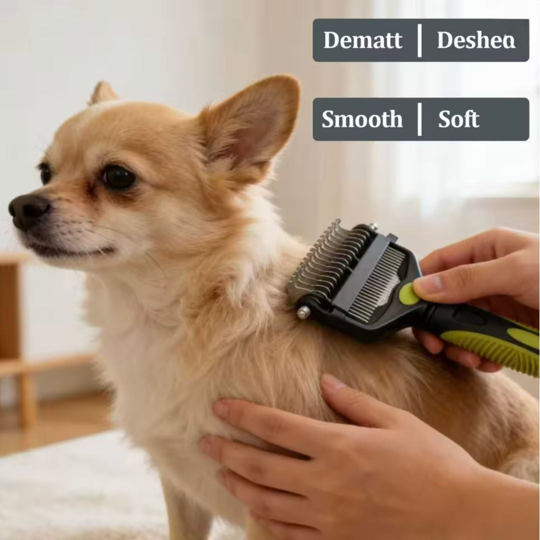 Chevaroo 3-in-1 Dog Grooming Brush