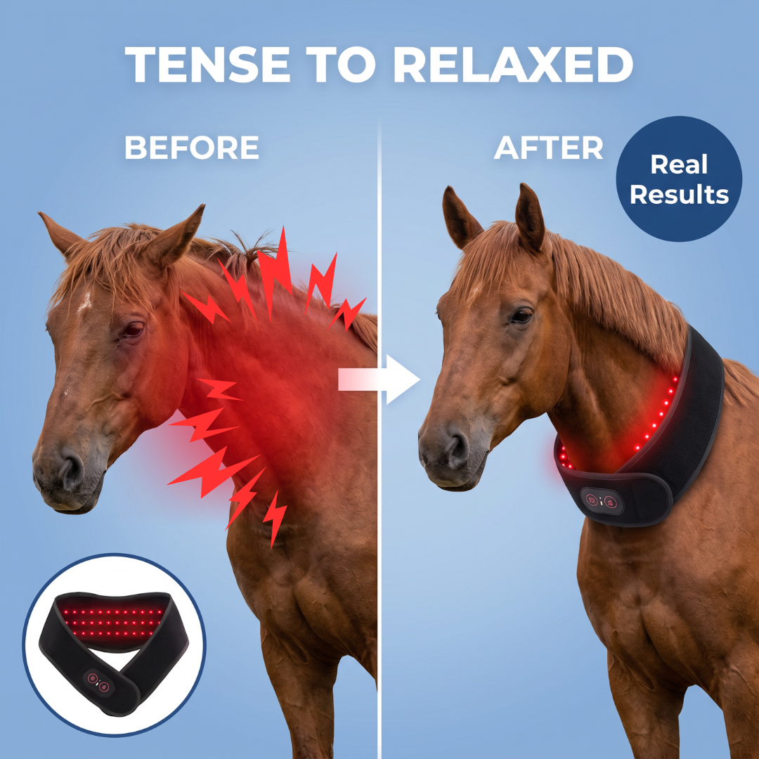 Chevaroo Horse Neck Red Light Massager