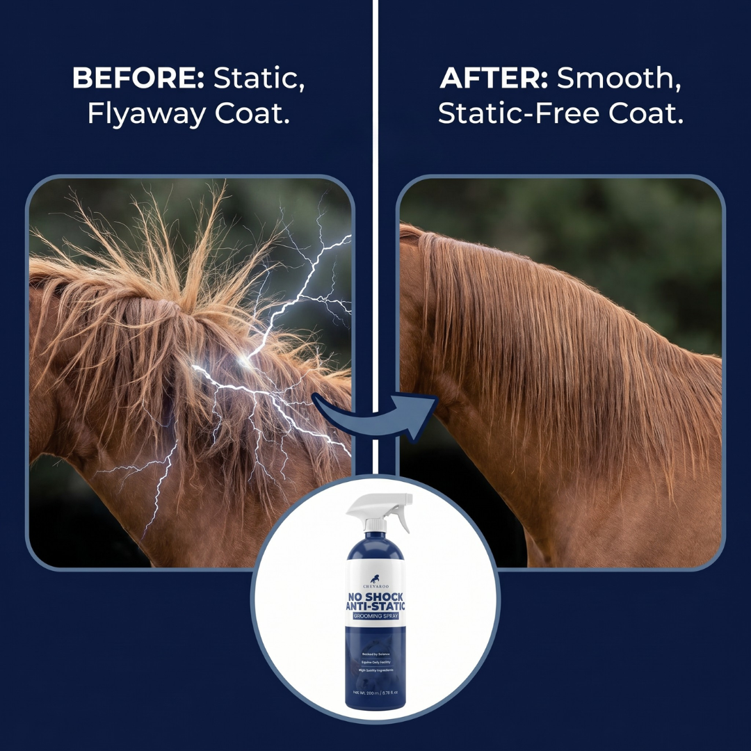 Chevaroo No Shock Anti-Static Grooming Spray