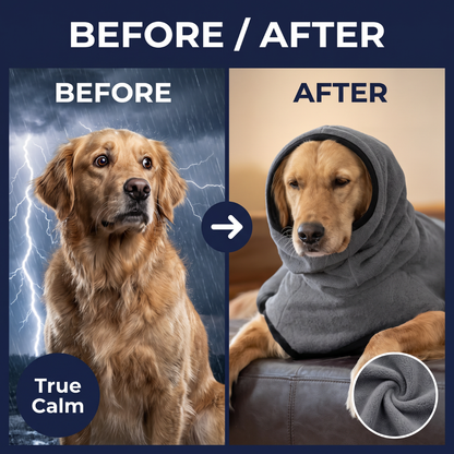 Chevaroo Weighted Calming Dog Hoodie 2.0