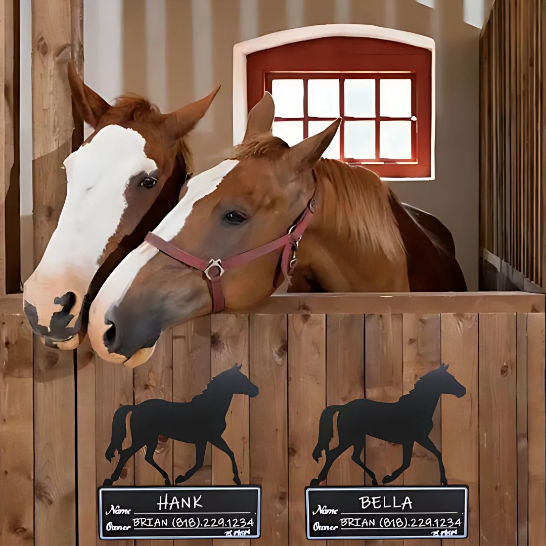 Chevaroo Metal Horse Tag