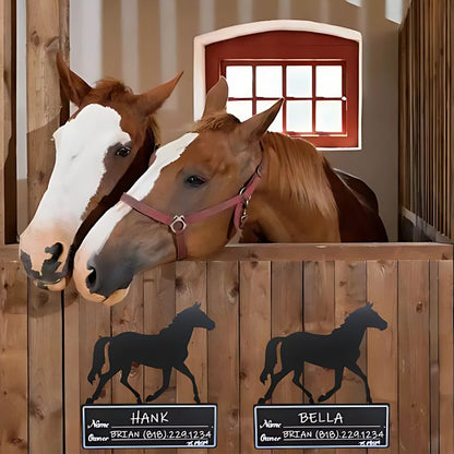 Chevaroo Metal Horse Tag