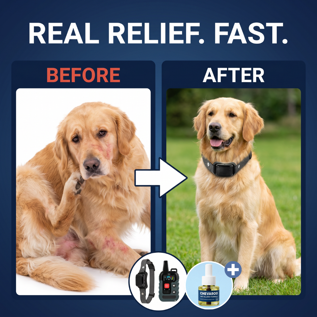 Chevaroo Dog Anti-Allergy Spray Collar