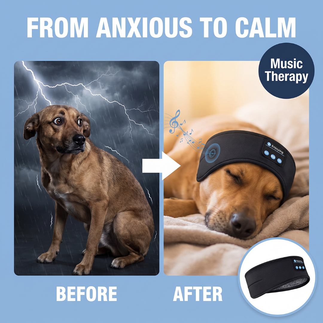 Chevaroo Calming Reggae & Soft Rock Dog EarMuff